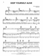 Queen: Bohemian Rhapsody (noty na klavír, zpěv, kytarové akordy)