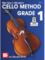 Renata Bratt: Modern Cello Method, Grade 1 (noty na violoncello) (+audio)