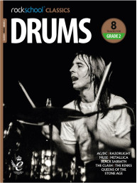 Rockschool Classics: Drums Grade 2 - 2018+ (noty na bicí) (+audio)
