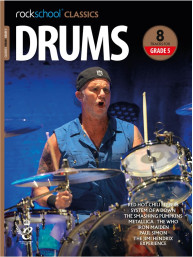 Rockschool Classics: Drums Grade 5 - 2018+ (noty na bicí) (+audio)