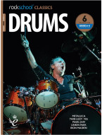 Rockschool Classics: Drums Grade 6-8 - 2018+ (noty na bicí) (+audio)