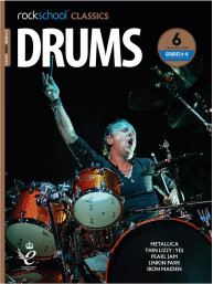 Rockschool Classics: Drums Grade 6-8 - 2018+ (noty na bicí) (+audio)