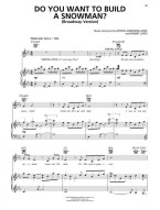 Disney's Frozen - The Broadway Musical (noty na klavír, zpěv, akordy na kytaru)