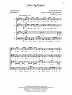 ABBA Dancing Queen - SATB (noty na sborový zpěv) - SADA 5 ks