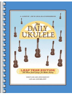 The Daily Ukulele: Leap Year Edition (noty, melodická linka, akordy)