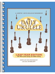 The Daily Ukulele: Leap Year Edition (noty, melodická linka, akordy)