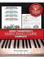John Thompson's Easiest Piano Course Complete Box Set (noty na snadný sólo klavír) (+audio)