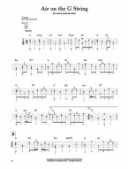 Bach For Banjo: 20 Pieces Arranged For 5-String Banjo (tabulatury na banjo)