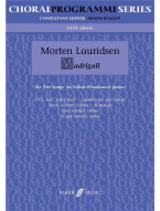 Morten Lauridsen: Madrigali - Six Fire Songs - SATB (noty na sborový zpěv)