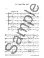 Morten Lauridsen: Madrigali - Six Fire Songs - SATB (noty na sborový zpěv)