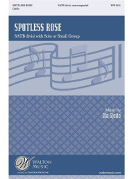 Ola Gjeilo: Spotless Rose - SATB (noty na sborový zpěv) - SADA 5 ks