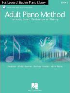 Hal Leonard Student Piano Library Adult Piano Method 2 - US Edition (noty na sólo klavír) (+audio)
