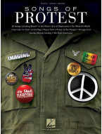 Songs of Protest (noty na klavír, zpěv, akordy na kytaru)