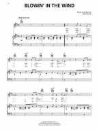 Songs of Protest (noty na klavír, zpěv, akordy na kytaru)