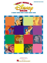 First Book Of Disney Solos (velké noty na snadný klavír)