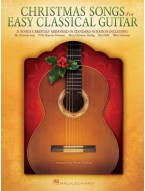 Christmas Songs For Easy Classical Guitar (noty pro snadnou klasickou kytaru)