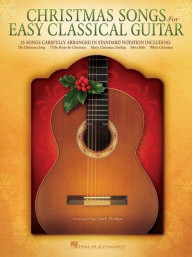 Christmas Songs For Easy Classical Guitar (noty pro snadnou klasickou kytaru)