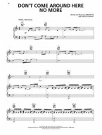 Tom Petty Anthology (noty na klavír, zpěv, akordy na kytaru)