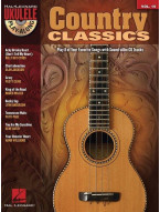 Ukulele Play-Along 15: Country Classics (noty, melodická linka, akordy) (+audio)