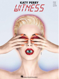 Katy Perry: Witness (noty na klavír, zpěv, akordy na kytaru)
