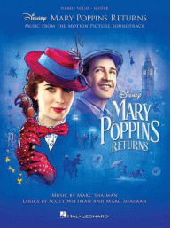Mary Poppins Returns / Mary Poppins se vrací (noty na klavír, zpěv, akordy na kytaru)