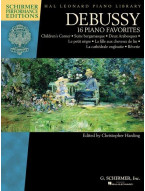 Claude Debussy: 16 Piano Favorites (noty na sólo klavír)