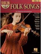 Violin Play-Along 16: Folk Songs (noty na housle) (+audio)