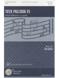 Ola Gjeilo: Tota pulchra es - SATB (noty na sborový zpěv) - SADA 5 ks