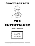 Scott Joplin: The Entertainer (noty na snadný klavír) (+audio)
