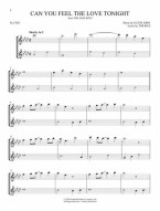 Easy Instrumental Duets: Disney Songs (snadné noty pro 2 příčné flétny)