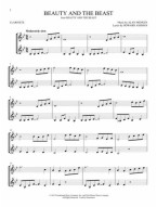 Easy Instrumental Duets: Disney Songs (snadné noty pro 2 klarinety)