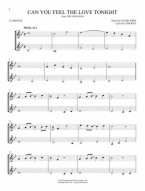 Easy Instrumental Duets: Disney Songs (snadné noty pro 2 klarinety)
