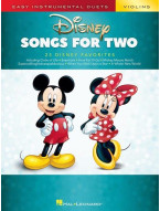 Easy Instrumental Duets: Disney Songs (snadné noty pro 2 housle)
