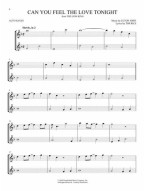 Easy Instrumental Duets: Disney Songs (snadné noty pro 2 altsaxofony)