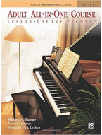 Alfred's Basic Adult Piano Course: Adult All-In-One Level 1 (noty na sólo klavír)