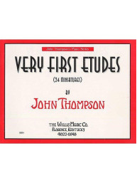 John Thompson: Very First Etudes (noty na snadný sólo klavír)