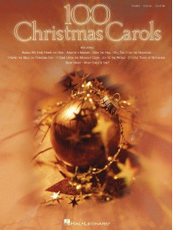100 Christmas Carols (noty na klavír, zpěv, akordy na kytaru)