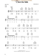 Jumpin' Jim's Ukulele Christmas (noty, melodická linka, akordy)