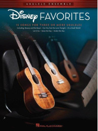 Disney Favorites: 15 Songs For 3 Or More Ukuleles (noty na ukulele)