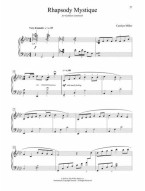Carolyn Miller: Rhapsody (noty na sólo klavír)