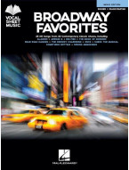Broadway Favorites - Men's Edition (noty na klavír, zpěv, akordy na kytaru)