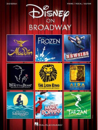 Disney On Broadway - 2nd Edition (noty na klavír, zpěv, akordy na kytaru)