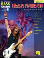 Bass Play-Along 57: Iron Maiden (noty, tabulatury na baskytaru) (+audio)