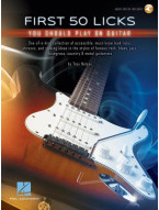 First 50 Licks You Should Play on Guitar (noty, tabulatury na kytaru) (+audio)