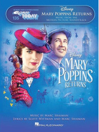 E-Z Play Today 135: Mary Poppins Returns (noty, melodická linka, akordy)