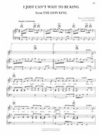 The Library of Disney Songs (noty na klavír, zpěv, akordy na kytaru)