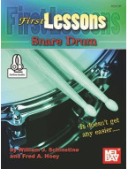 First Lessons Snare Drum (noty na bicí) (+audio)