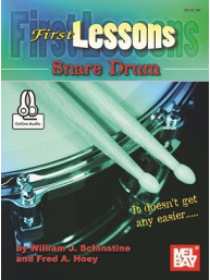 First Lessons Snare Drum (noty na bicí) (+audio)