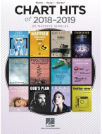 Chart Hits Of 2018-2019 (noty na klavír, zpěv, akordy na kytaru)