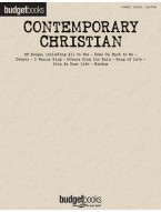 Budgetbooks: Contemporary Christian (noty na klavír, zpěv, akordy na kytaru)